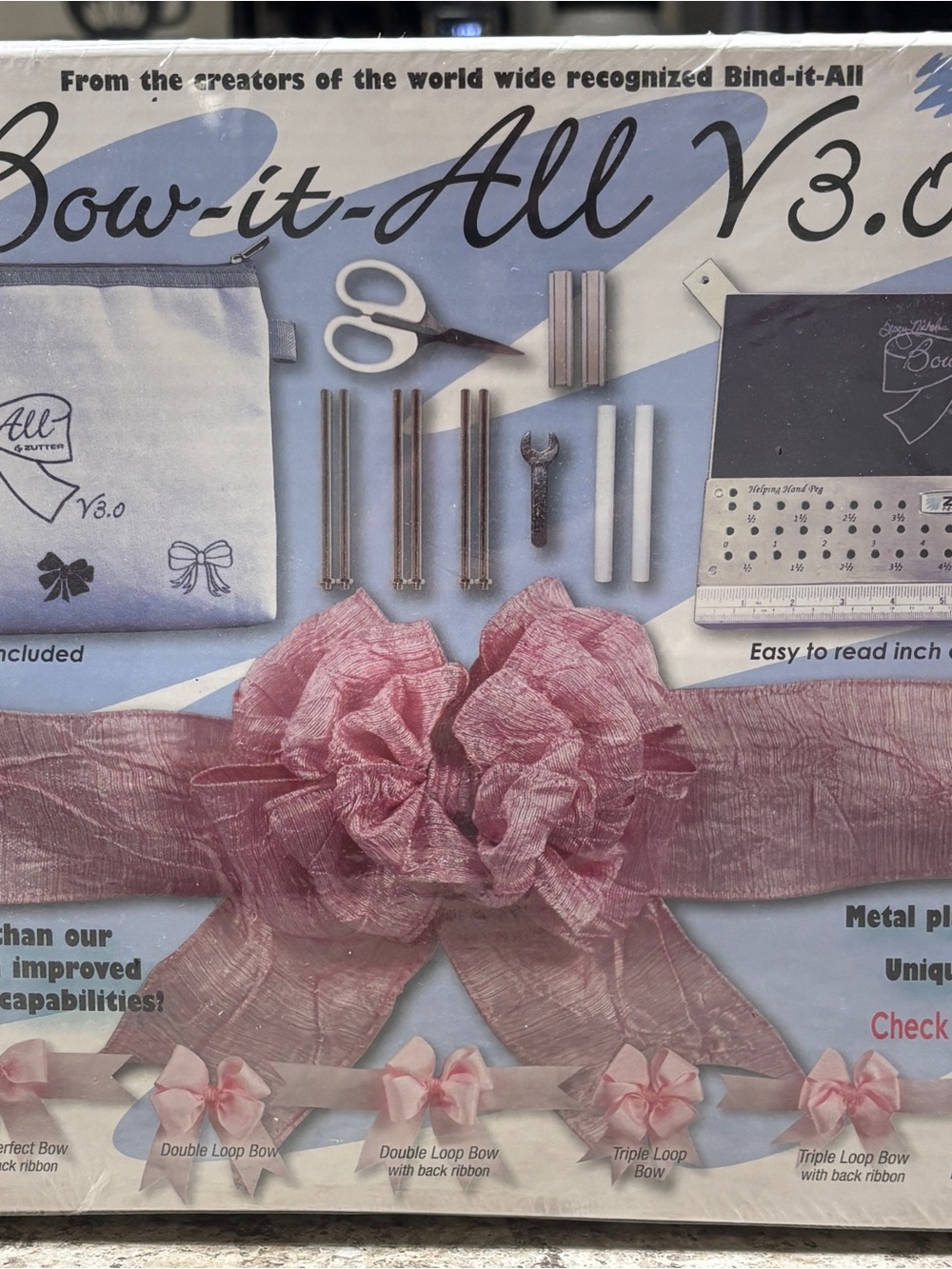 ZUTTER Bow-it-All V3.0 Ribbon Bow Maker ~ by Stacy Nicholas